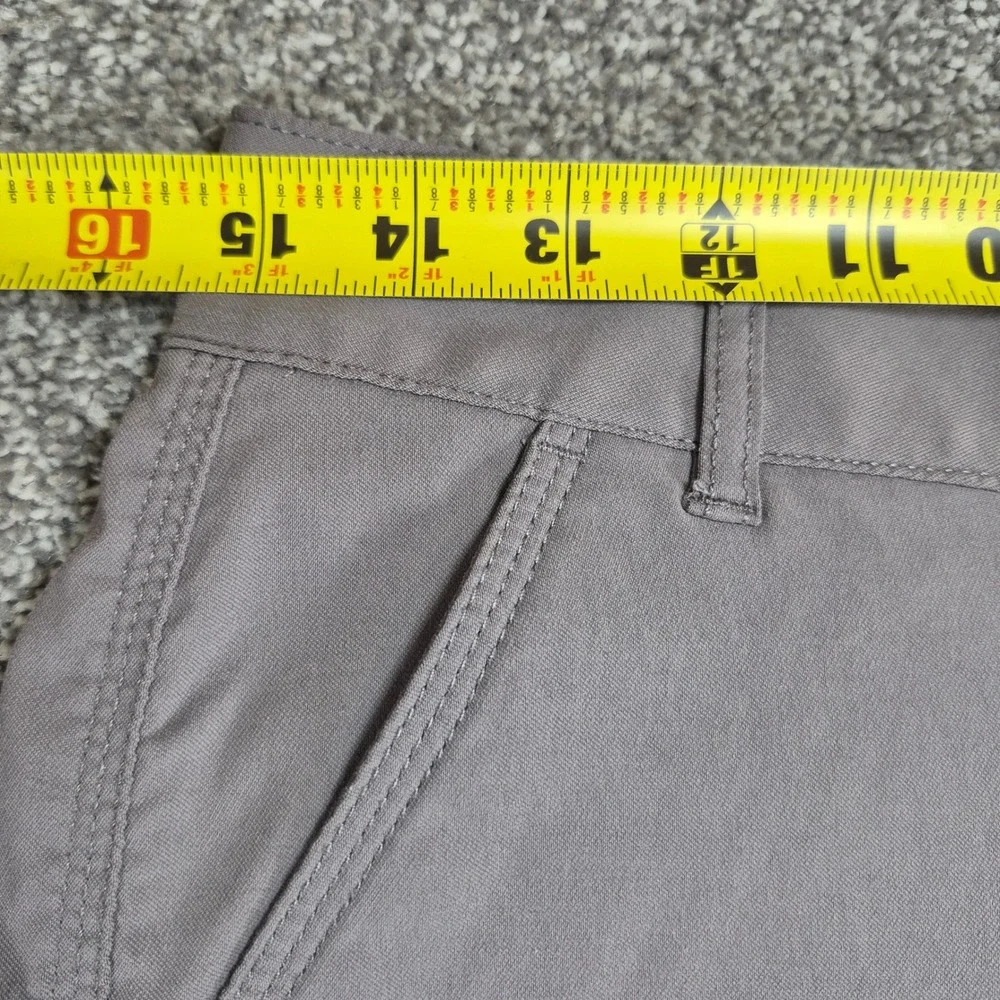 Prana Jogger‎ Pants Womens 6 Gray Cargo Hiking Outdoor Sky Cannon